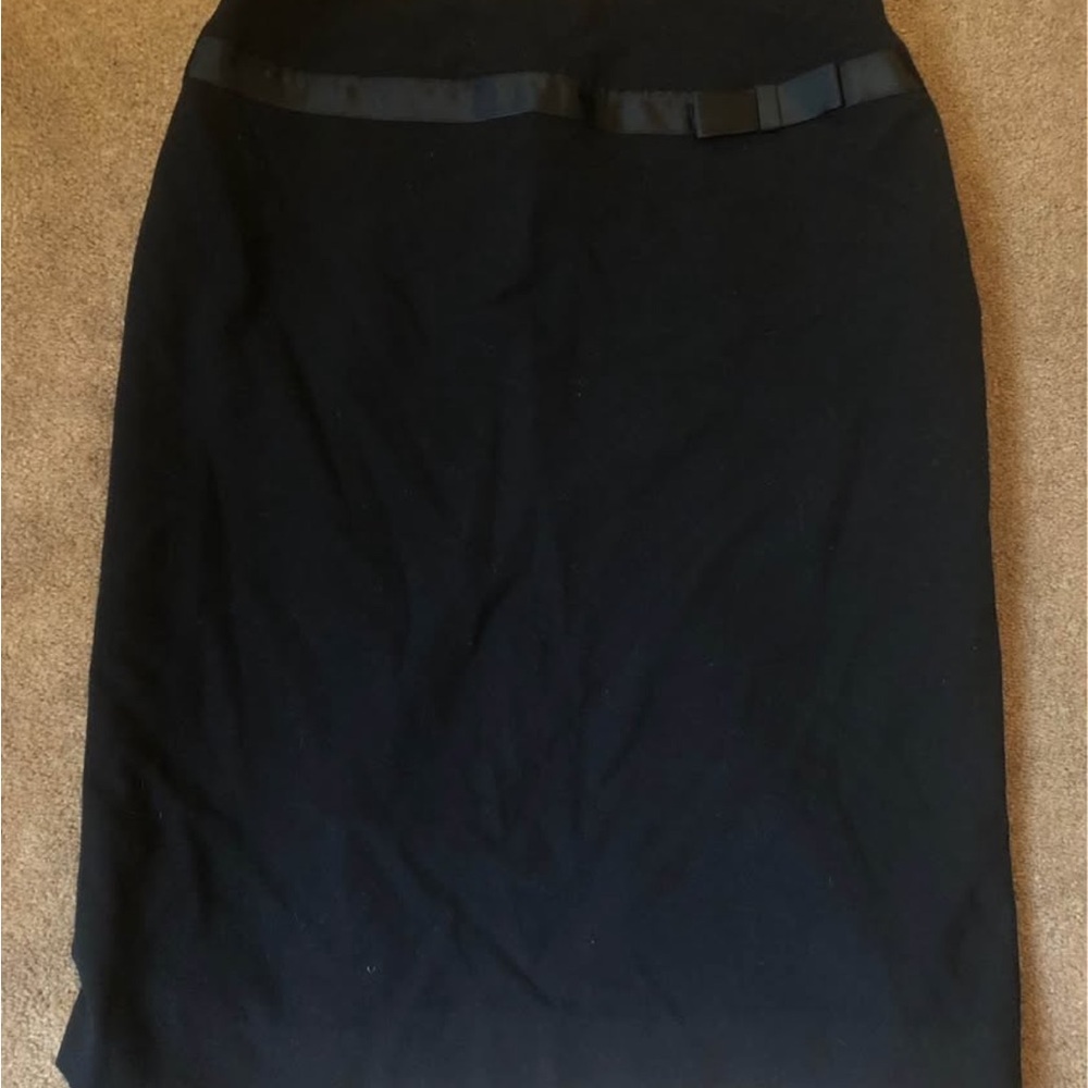 Womens Elegant Black pencil Skirt Sz 2